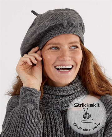 Strikkekit - Baskerhue Mo08MC